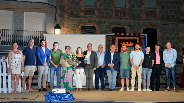 Participantes en la entrega de premios