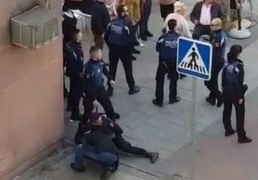 Batalla campal contra la Policía al acudir a detener a un maltratador en libertad provisional