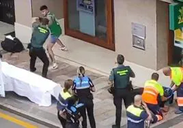 Detenido un hombre en Cangas de Onís por agredir brutalmente a un guardia civil