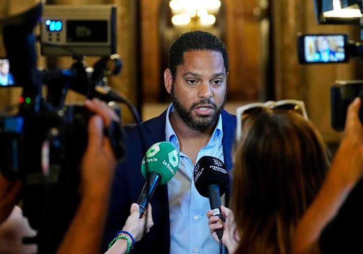 El secretario general de Vox, Ignacio Garriga