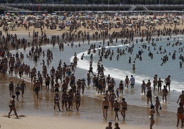 Alerta roja en el País Vasco por calor extremo