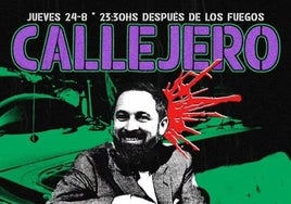 Vox denuncia un cartel de fiestas de Bilbao donde aparece Abascal con un tiro en la nuca