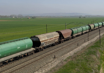 Descarrila un tren con mercancías peligrosas en Orense