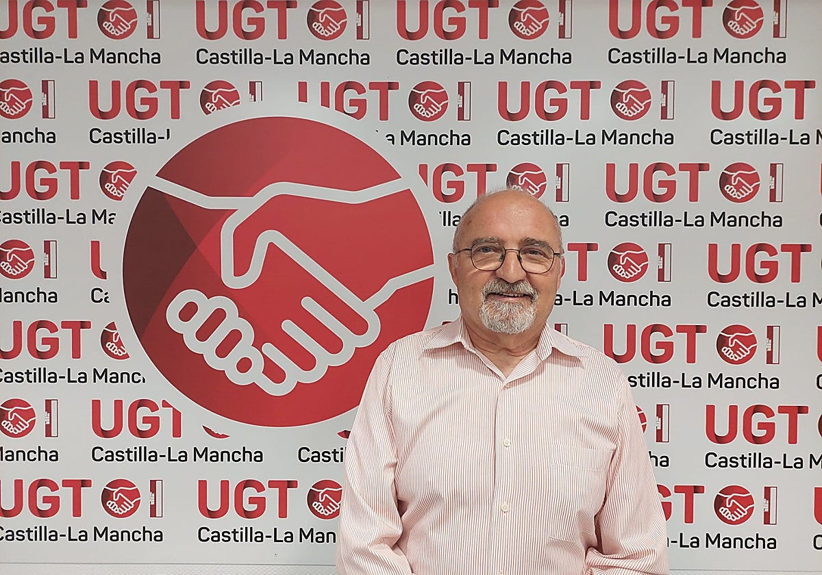 El secretario de Organización de la Unión de Jubilados y Pensionistas (UJP) de UGT en Castilla-La Mancha, Jesús Santiago
