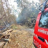 Detenido un fugitivo buscado que huyó de los agentes en la zona evacuada del incendio de Tenerife