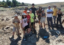 Tercera campaña de excavación en la presa romana de Moracantá de Villaminaya