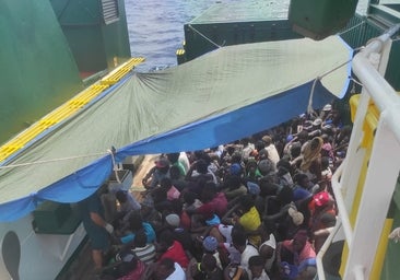 La negativa de Mauritania obliga a la Guardia Civil a llevar a Senegal a los 168 migrantes que rescató
