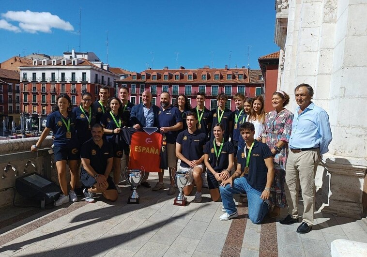 Bienvenidos a los 20 jugadores del Club de Patinaje en Línea Valladolid (CPLV), campeones de Europa