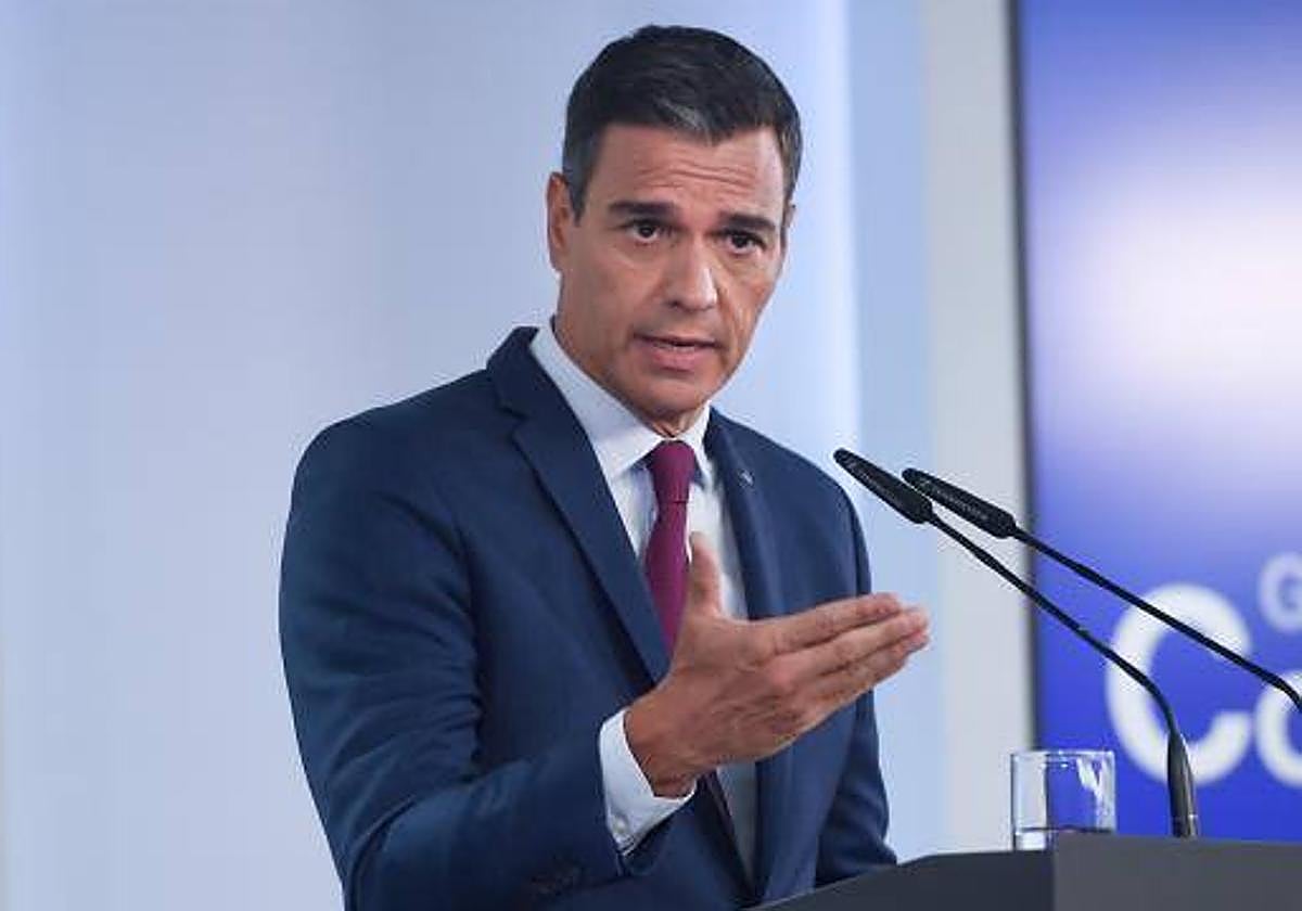 El presidente del Gobierno en funciones, Pedro Sánchez