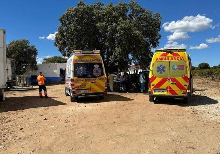 Un hombre muere al caerle encima la cabina de un camión que estaba reparando en Villa del Prado