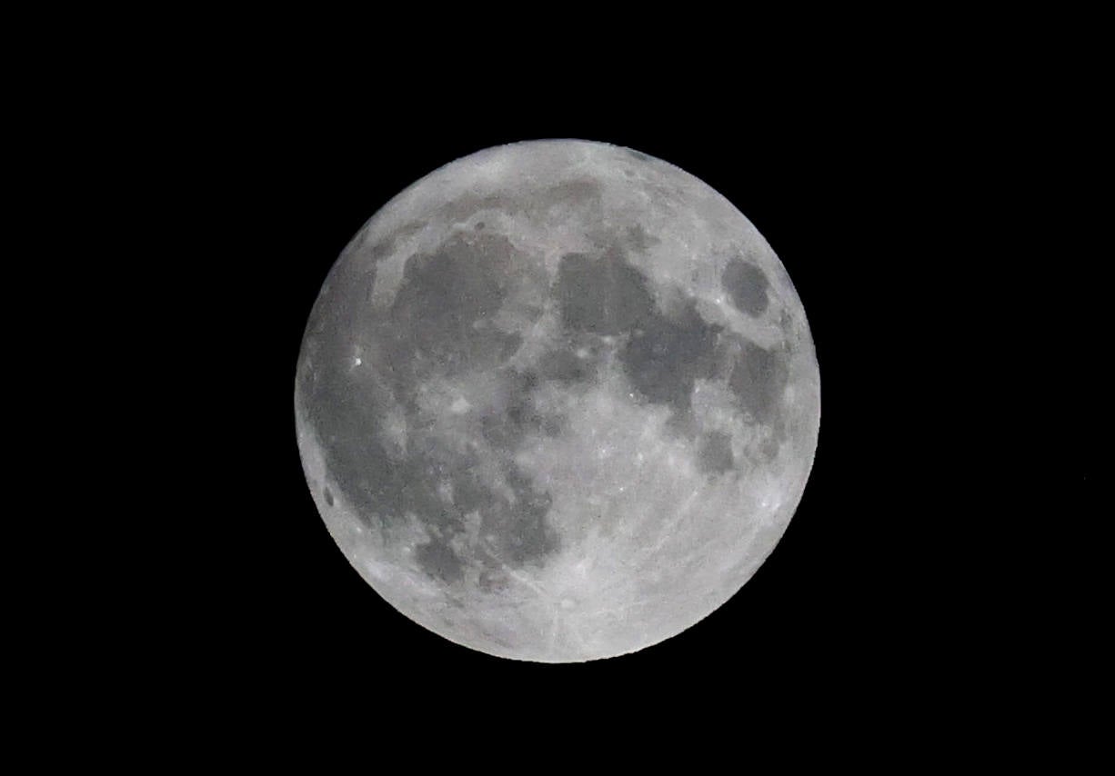 La &#039;superluna azul&#039; en Córdoba, en imágenes