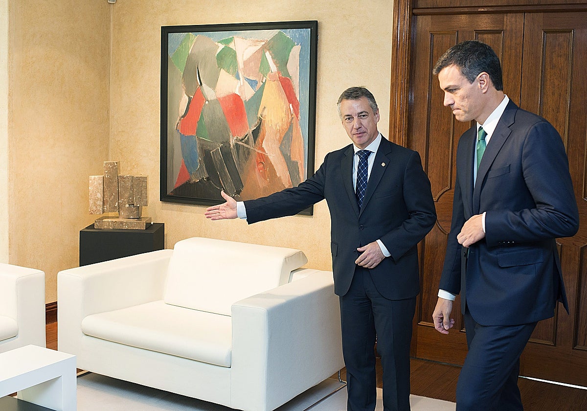Pedro Sánchez e Íñigo Urkullu, en una imagen de archivo