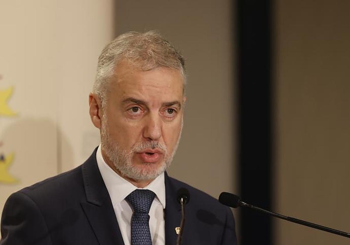 El lehendakari, Iñigo Urkullu