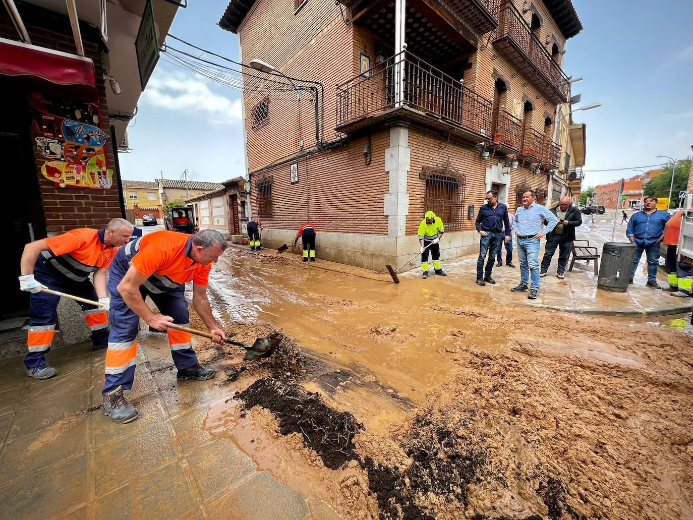 Las devastadoras imágenes que la DANA ha dejado en la ciudad de Toledo