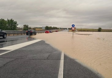 La A-42 continúa cortada a la altura de Toledo, Cabañas de La Sagra y Olías del Rey por la DANA