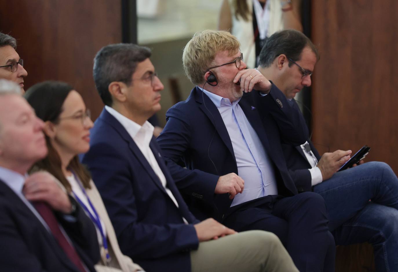 La visita de los ministros de Agricultura de la UE a la innovadora finca de Rabanales