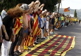 Los independentistas incluyen a la Comunidad Valenciana dentro de los «países catalanes» en los actos para la Diada