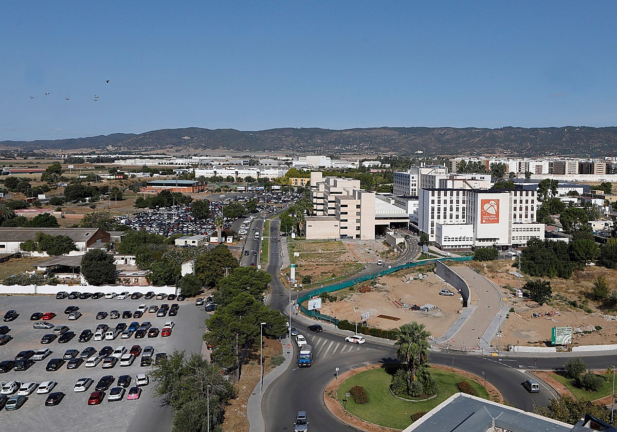 Terrenos en los que irán las Consultas Externas del Hospital Materno Infantil de Córdoba