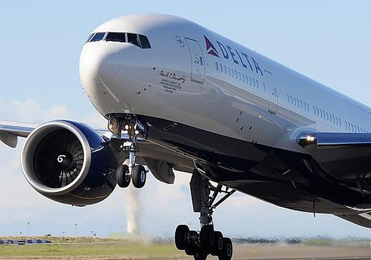 Un avión de Delta Airlines