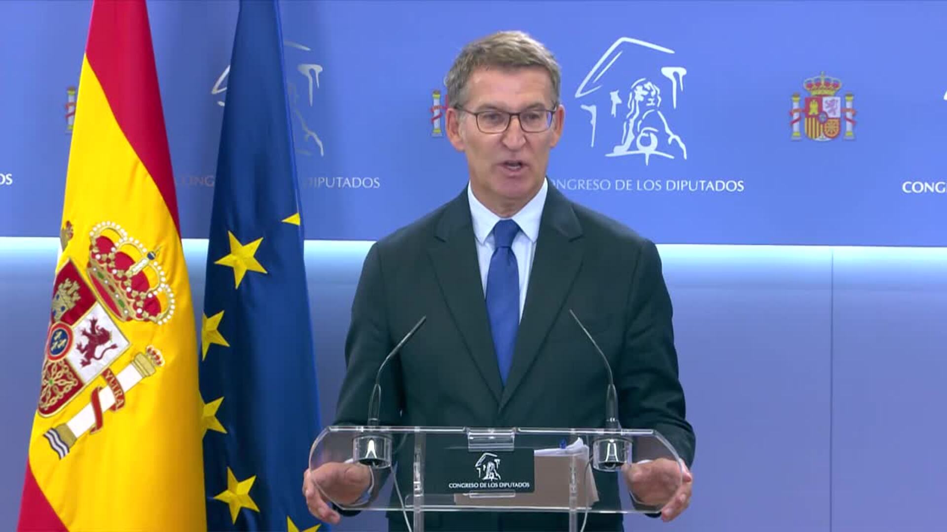 Feijóo exige a Sánchez rechazar las condiciones de Puigdemont y se replantea verse con Junts