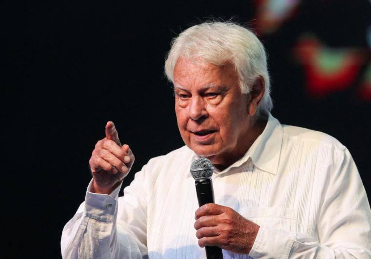 El expresidente del Gobierno Felipe González