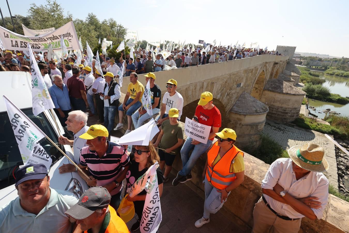 Fotos: El campo estalla en Córdoba frente a los ministros de la UE