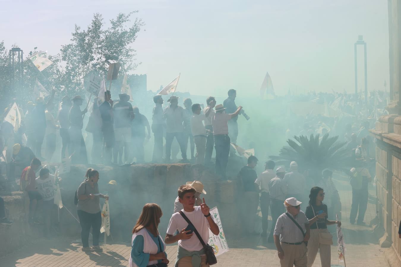 Fotos: El campo estalla en Córdoba frente a los ministros de la UE