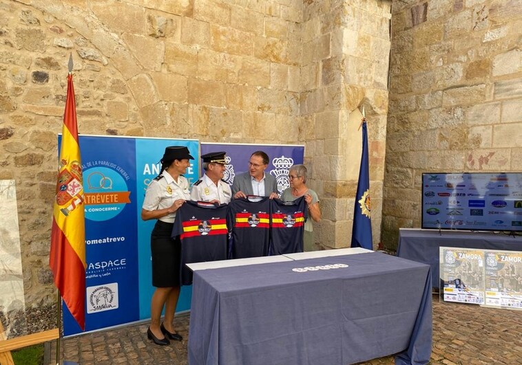 Blanco, este miércoles en la presentación de la primera edición de la Carrera Solidaria 