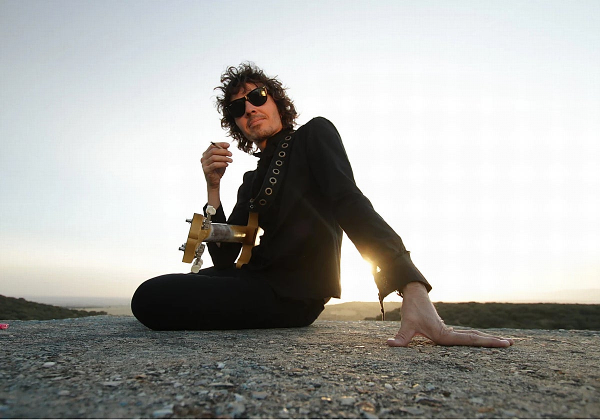 El músico Rubén Pozo