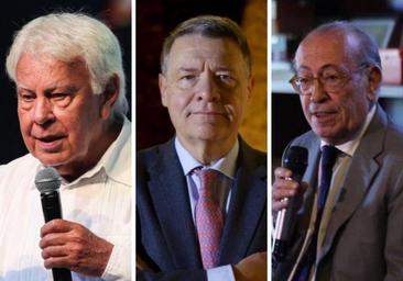 Felipe González, Jordi Sevilla y Nicolás Redondo, voces críticas del PSOE contra «el chantaje» de Puigdemont