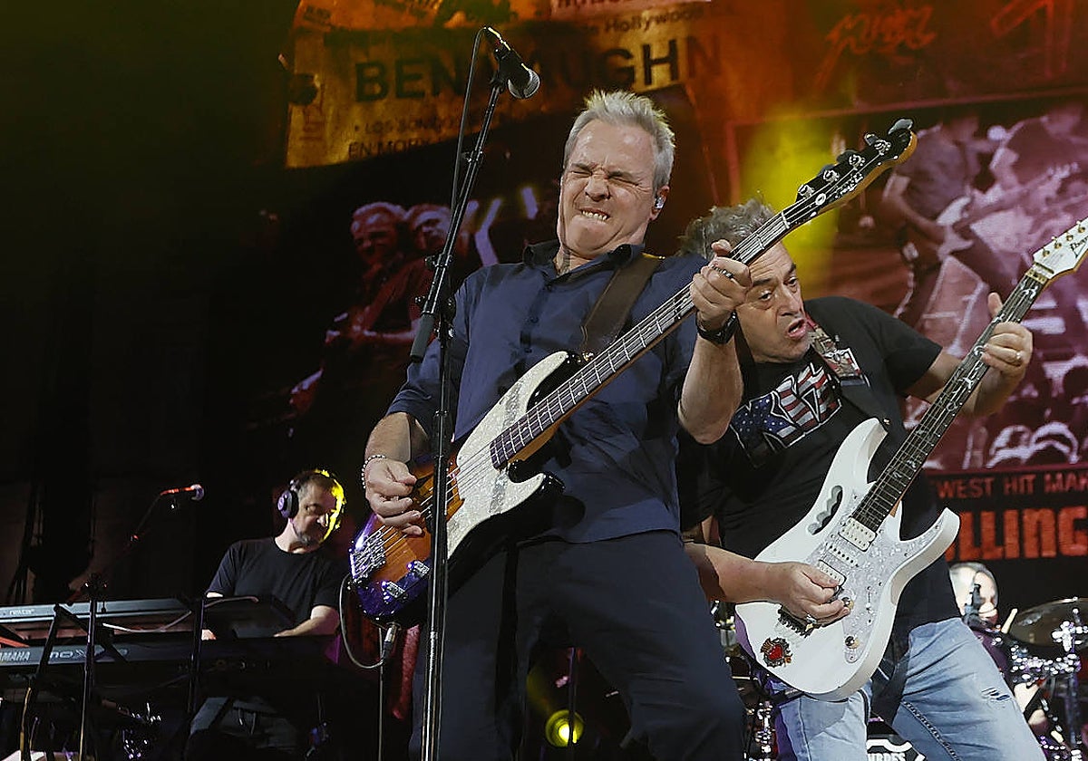 El artista David Summers, de Hombres G