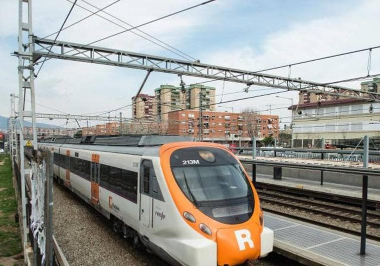 Imagen de archivo de un tren de Rodalies