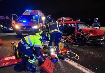 La conductora que entró en la A-4 en dirección contraria y dejó ocho heridos se equivocó de vía por la tormenta