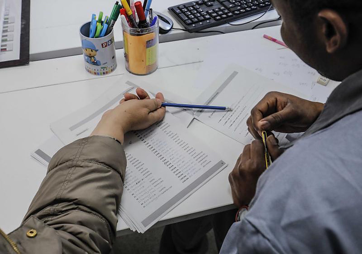Imagen de archivo tomada en un centro de menores de Torrente (Valencia)