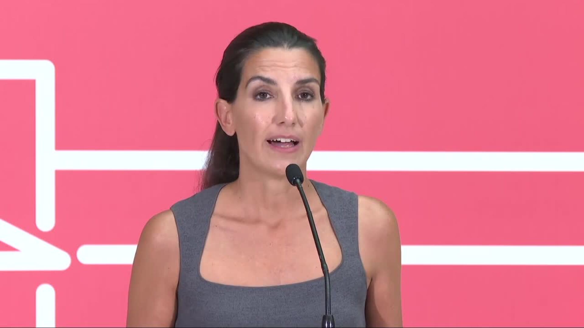 Monasterio asegura que la ley Trans y la ley LGTBI &quot;tienen que estar fuera de los colegios&quot;