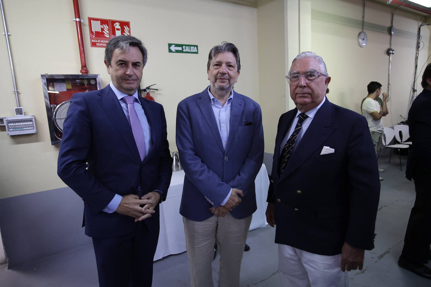 Rafael Sánchez Duran, Ignacio Camacho y Enrique Moreno de la Cova