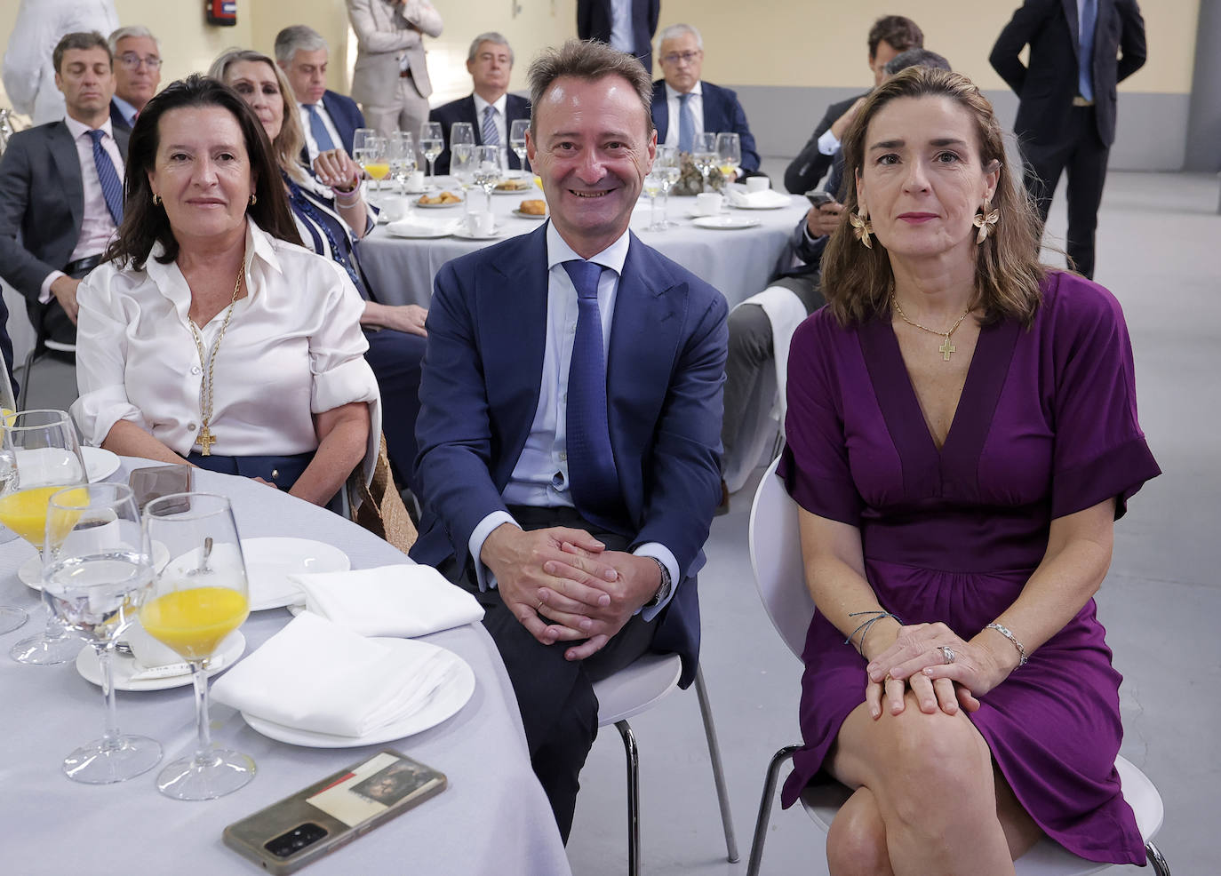 Ada Bernal, Ricardo Astorga y María Jesús Pereira