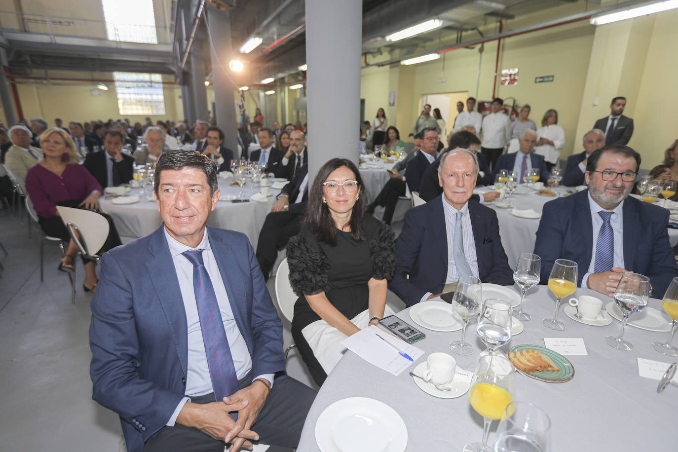 Juan Marín, Alejandra Navarro, Adolfo Ladrón y Juan Manuel Ávila