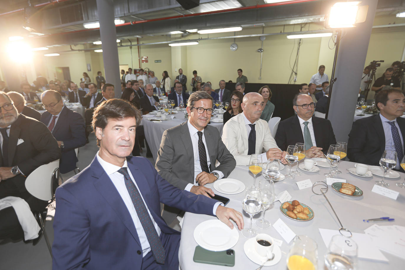 Miguel Rus, Jorge Paradela, Jesús María Velasco y Juan José Borrero