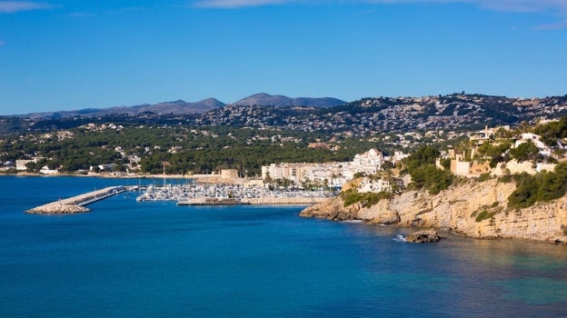 Imagen de la localidad alicantina de Moraira