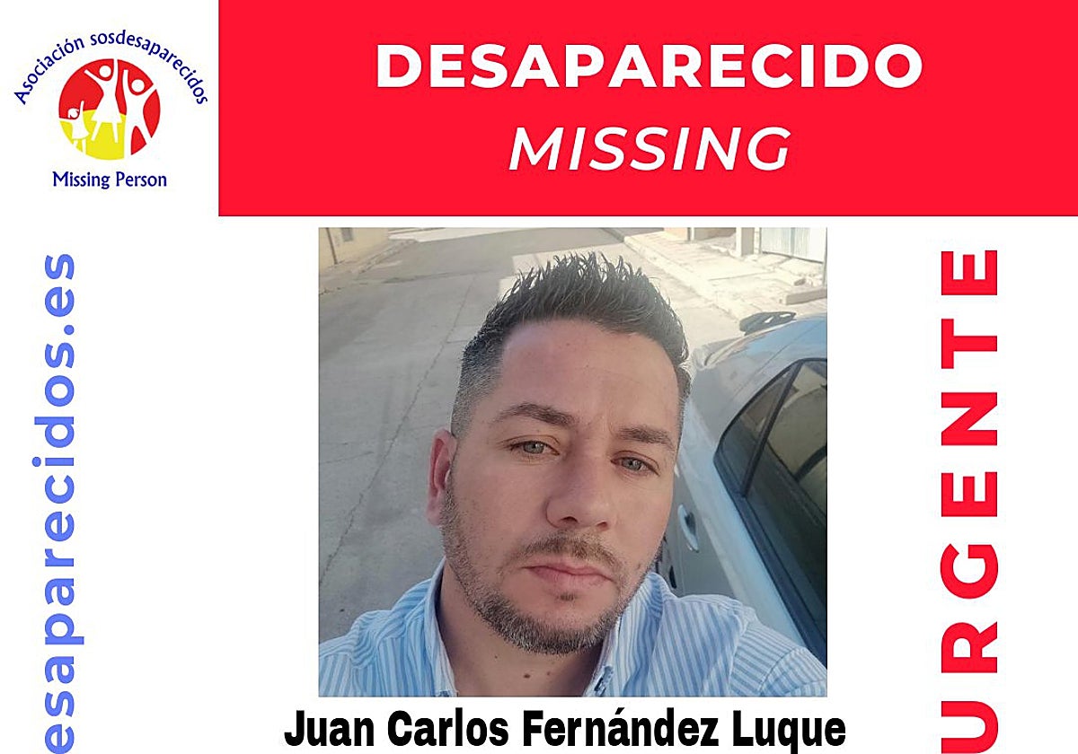 La imagen difundida en redes sociales por SOS Desaparecidos