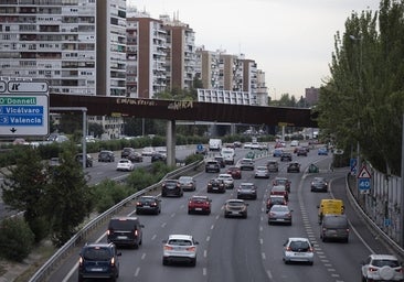 Madrid activa sus 257 cámaras de tráfico para vetar a los coches sin etiqueta dentro de la M-30