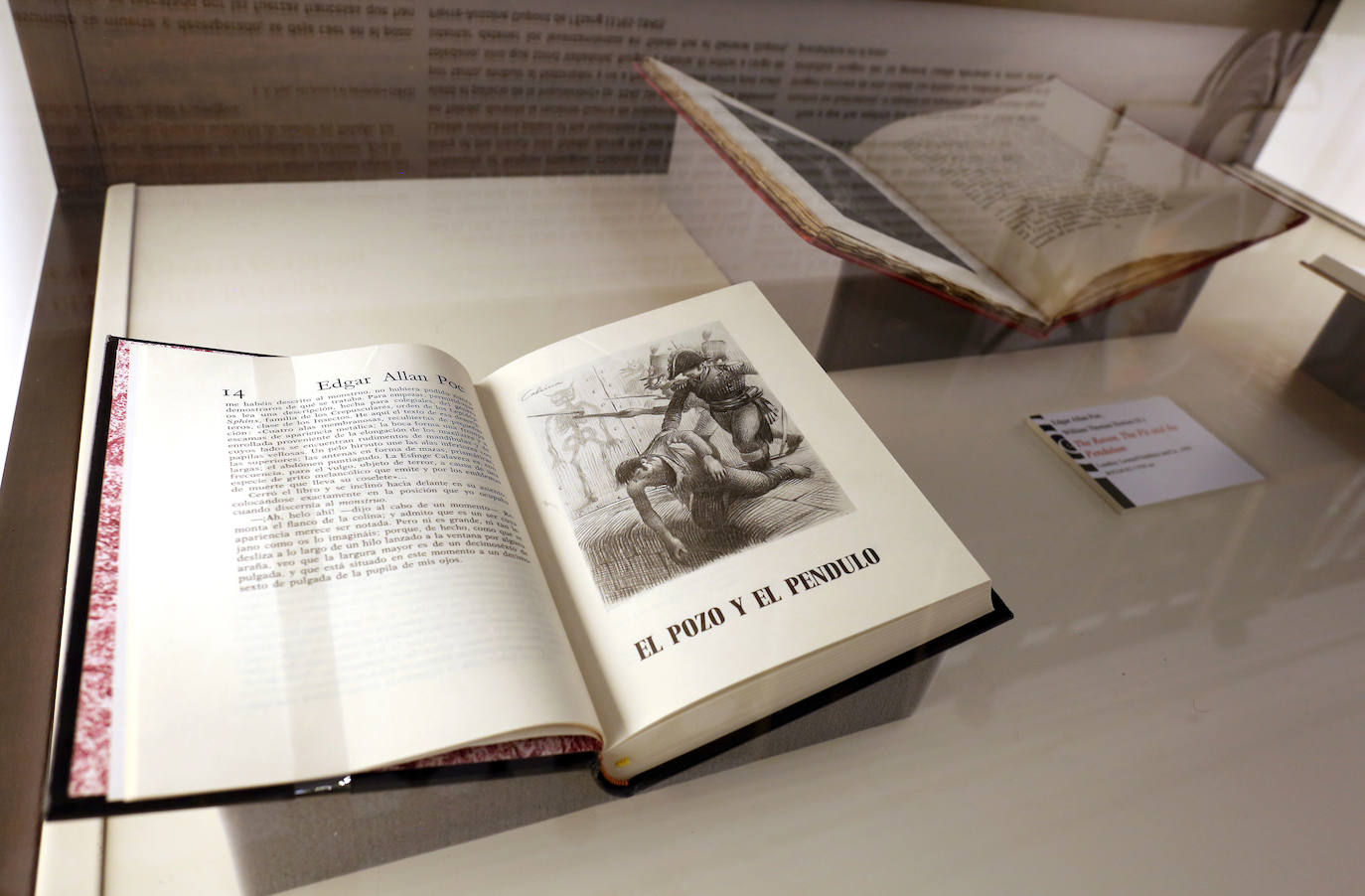 Una exposición en Toledo recoge las numerosas ediciones e ilustraciones de &#039;El pozo y el péndulo&#039;, de Edgar Allan Poe