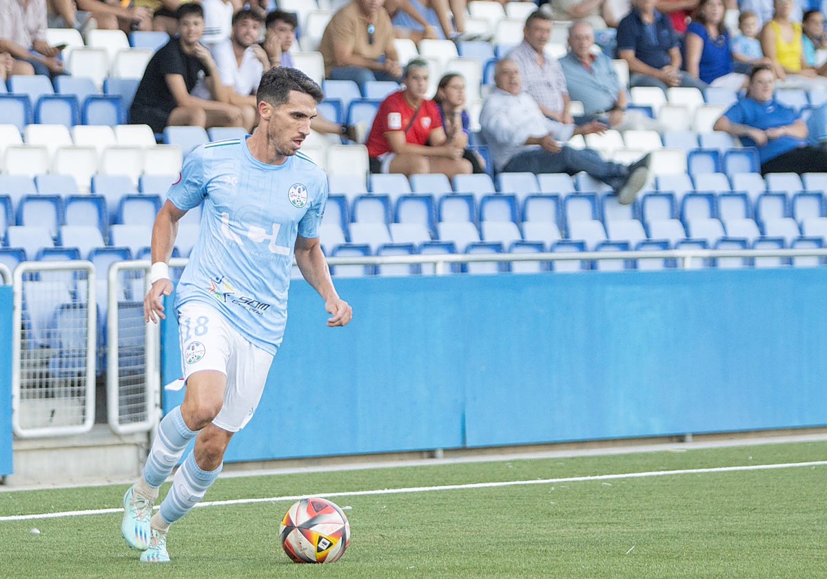 El jugador Álvaro García, del Ciudad de Lucena