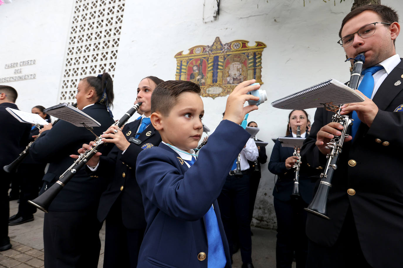 La solemne procesión de la Virgen del Rayo, en imágenes