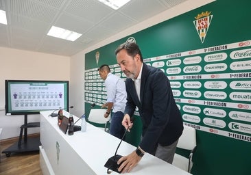 El Córdoba CF sigue confiando «al cien por cien» en el proyecto con Iván Ania