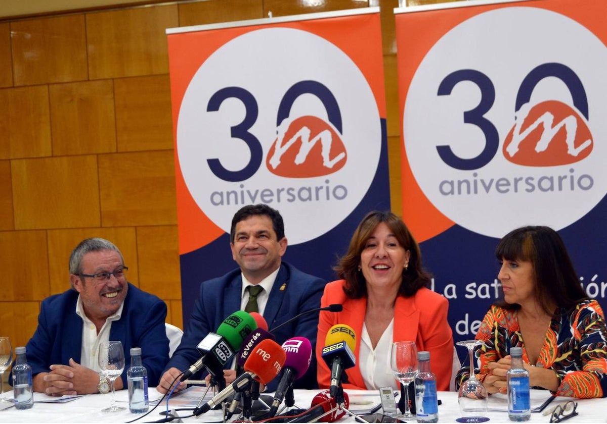 Joaquín Castro, Miguel Ángel Valverde, Blanca Fernández y Mar Gómez