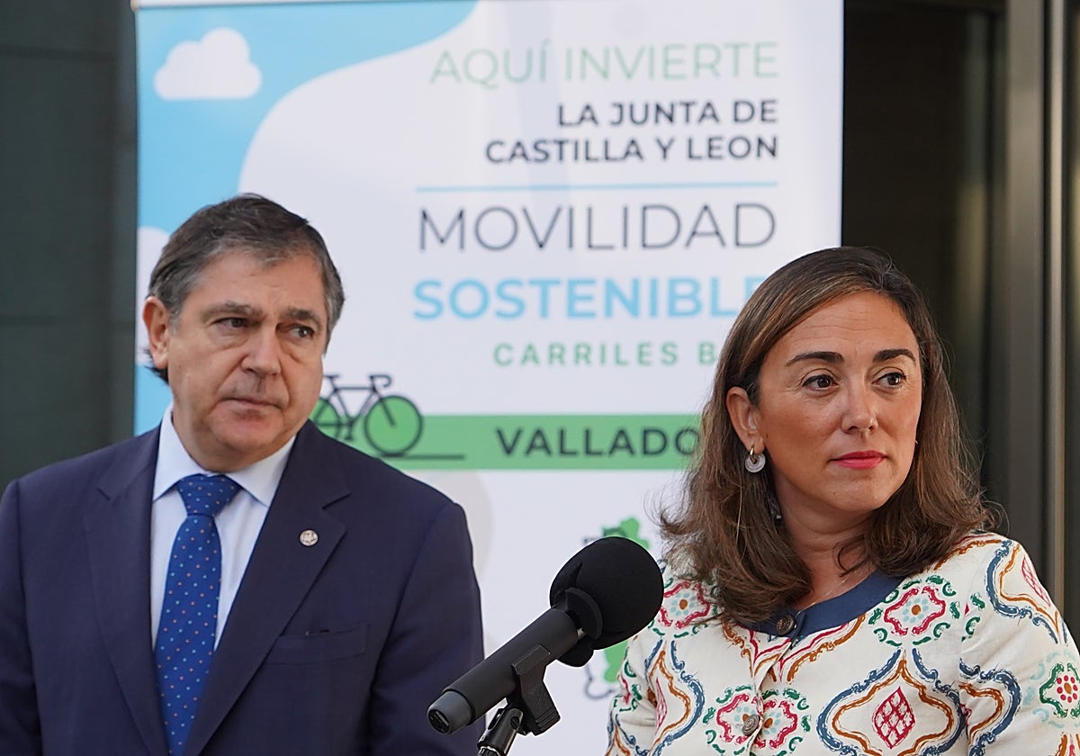 González Corral, este martes en al presentación de los nuevos proyecto de movilidad
