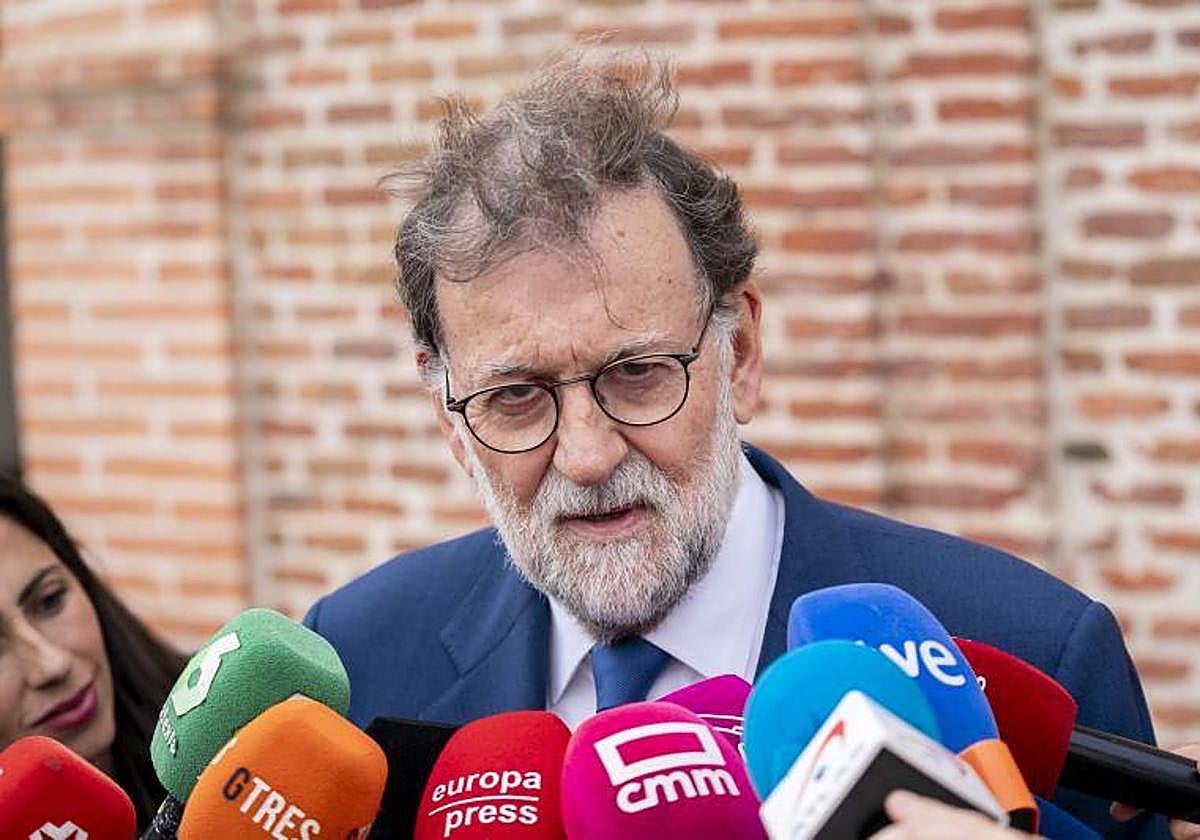 El expresidente del Gobierno Mariano Rajoy. En vídeo, fragmento de la entrevista a Mariano Rajoy.