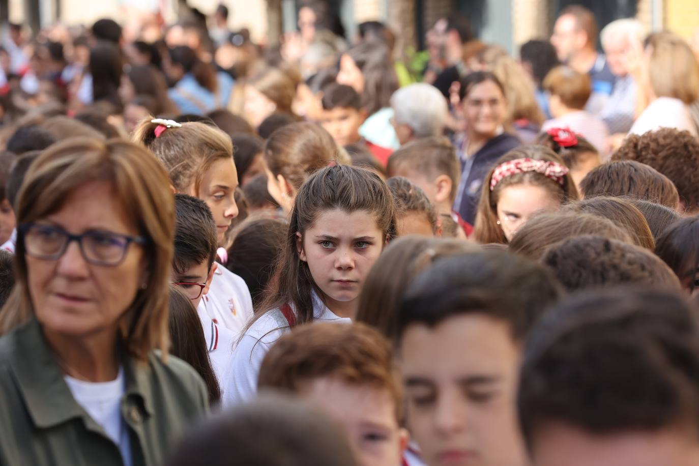 Fotos: La procesión infantil del colegio de las Mercedarias de Córdoba